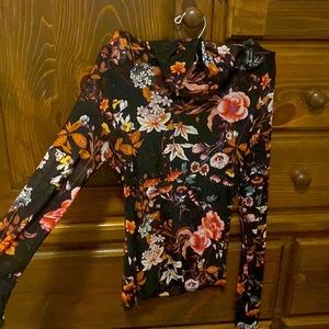 This top is a small it is a target brand see-through material